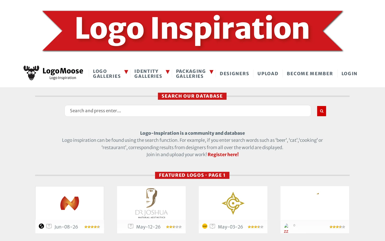LogoMoose 页面快照
